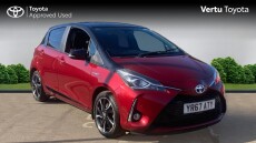 Toyota Yaris 1.5 Hybrid Red Bi-tone 5dr CVT Hybrid Hatchback